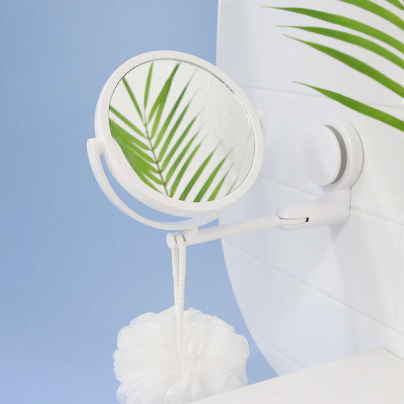 360-degree Rotating Angle Adjustment 3x Magnifying Glass Vacuum Suction Double-sided Mirror