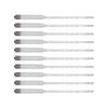 10Pcs Hydrometer Glass Beer Tester Wine Meter Measuring Tool Set Kit for Home Brewing 0 100