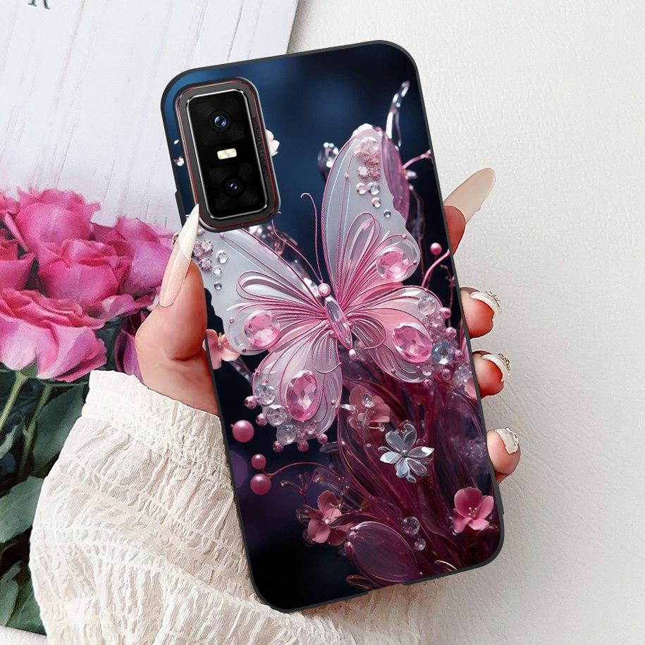 For Infinix GT 30 Pro 5G Case Cool Dragon Carp Love Heart Cartoon Shockproof Silicone Soft Cover For Infinix GT30Pro X6873 Funda