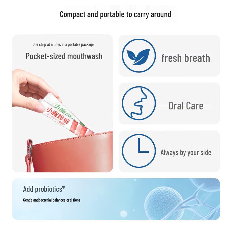 Xiaolu Mama Mixed Flavor Portable Disposable Mouthwash