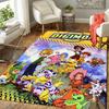 Digimon Rug Floor Mat for Living Room or Bedroom Soft and Comfortable Carpet a Gift for Birthday and Holiday.NFF0928513