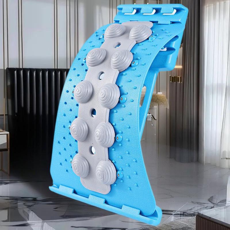 Lendenwirbelstütze Wirbelsäulenberuhiger für Rückenmassage und Buckelkorrektur; Hilft bei Dehnung der Wirbelsäule und Linderung von Nervenkompression