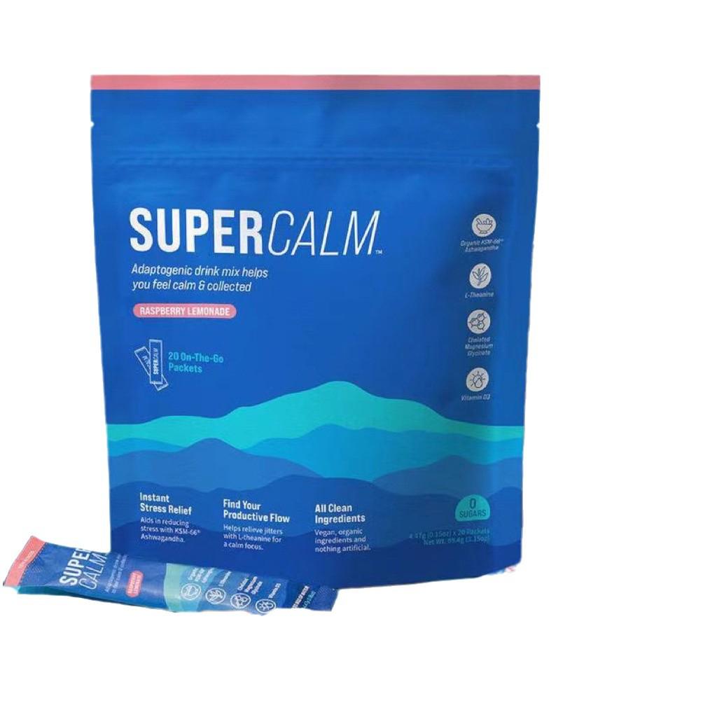 Supercalm Raspberry Calming Magnesium Powder Drink