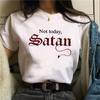 Dnes ne Arya Stark Tričko s dopisy Ženy Ne Dnes Ne Dnes Satan Harajuku Graphic T