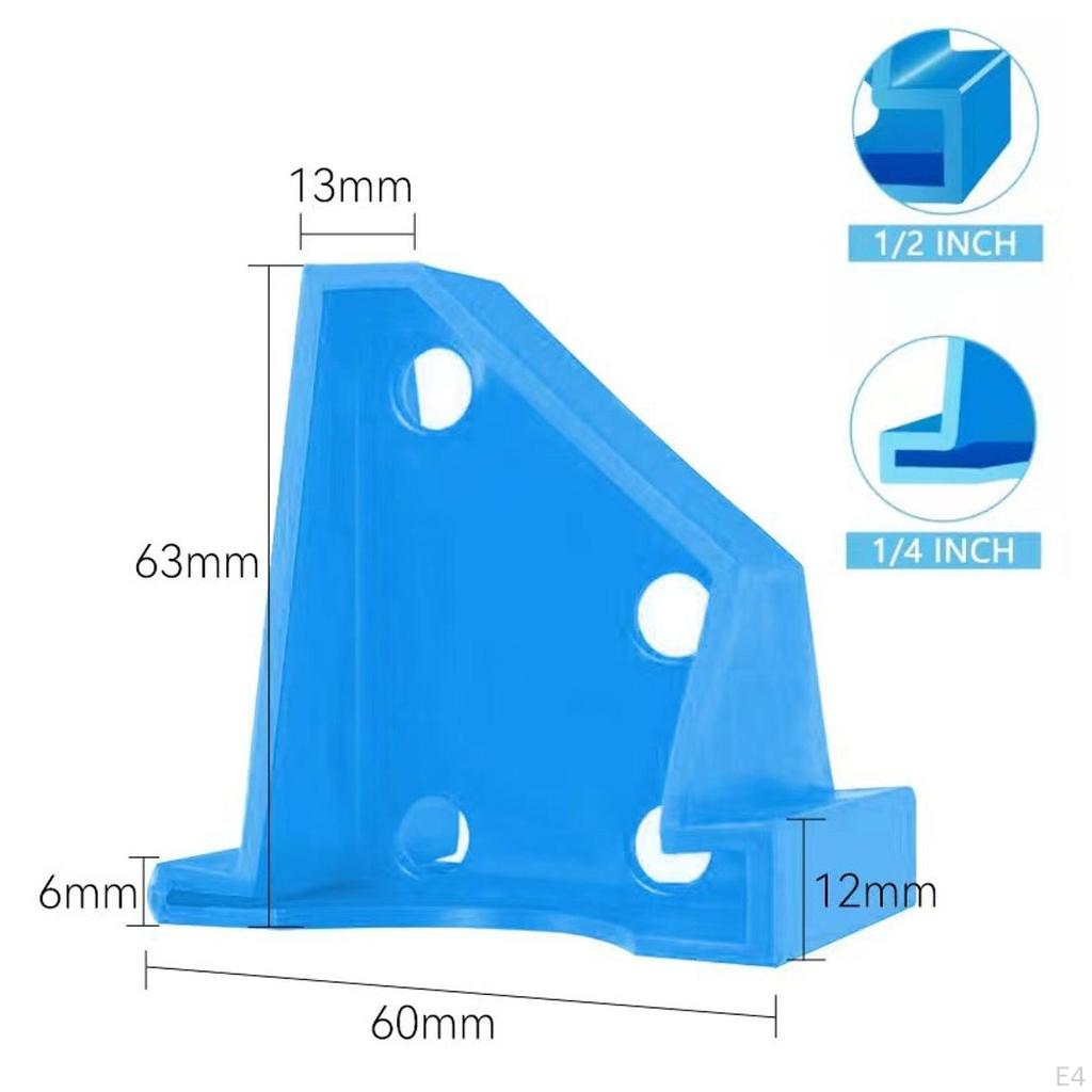 20 Count Flooring Spacers for Laminate Installation, Tool Hardwood Gaps