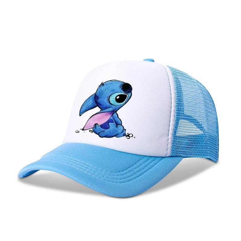 Cartoon Print Mesh Baseball Cap - Breathable Dome for Sports & Hip Hop, Ideal Birthday Gift