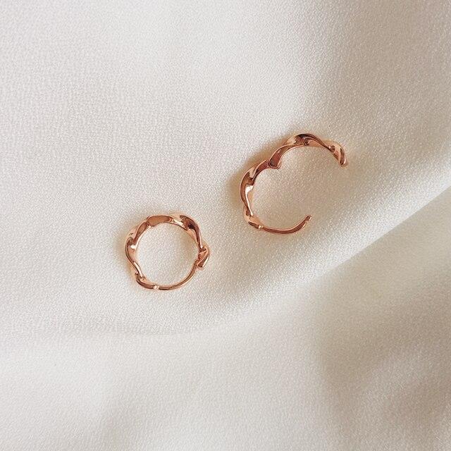 

Серьги-кольца из стерлингового серебра 925 пробы для женщин и девочек, маленькие золотые серьги, элегантные ювелирные изделия, подарки на вечеринку, S-E1350