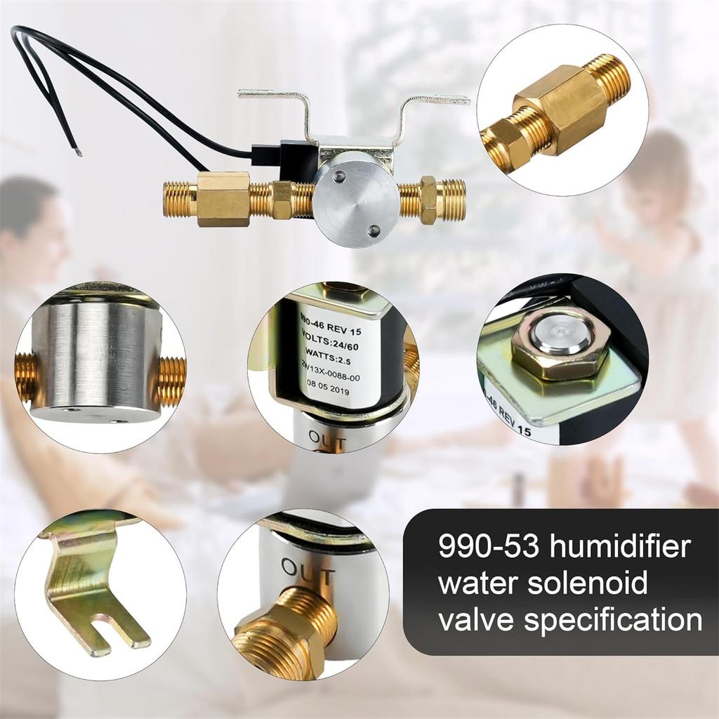 Professional Humidifier Solenoid Controller 24 Volt 3.5 Gallons Per Hour For Humidifiers 1040L 1042LH 1137 1040R