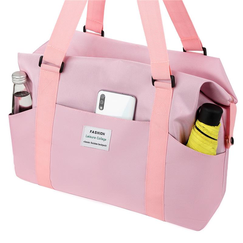 Portable Travel Bag, Duffel Bag, Fitness Sports Bag, Large-Capacity Waterproof Folding Travel Bag, Portable.