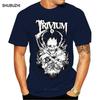 T Shirt For Men  Trivium Heavy Metal Band Men Cotton Tshirt Summer Brand Teeshirt Euro Size