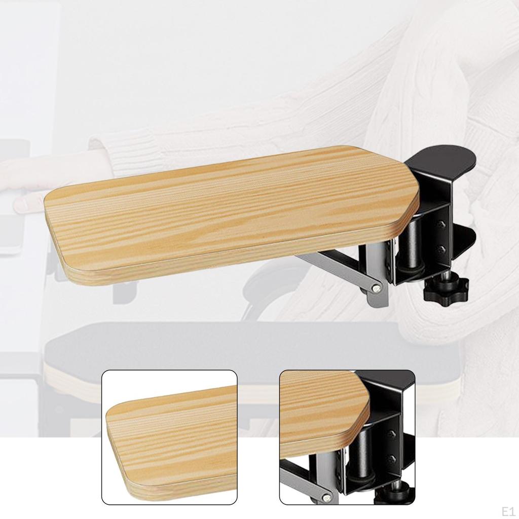 Počítačová opěrka rukou Držák pro domácí a kancelářský stůl Prodloužení Loketní polštář Židle Područka Prkno