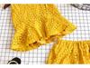Very Fish 2022 Summer Lace Crochet Girls' Vest and Shorts Set