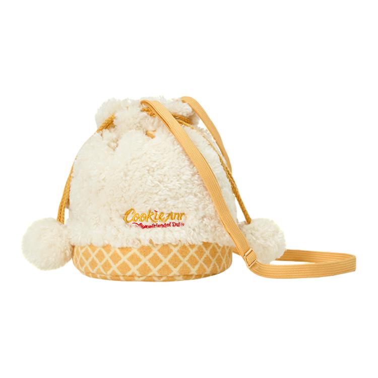 New Disney Fabric Bucket Bag, Shoulder Bag Regular Unisex White & Brown 400060429023
