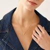 26 Letter Titanium Steel Necklace Stainless Steel Gold Plated Clavicle Chain Neck Chain Pendant Jewelry
