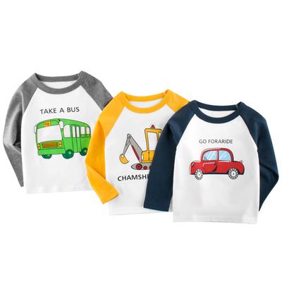 Jongens & Meisjes Tops met Lange Mouwen T-shirts Shirts Grafisch Katoen Casual Ronde Hals T-shirts voor Kinderen