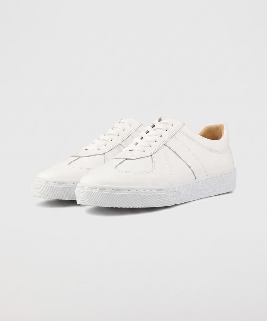 Firenze Atelier Handmade German Army Sneakers 2285 [Cream White]