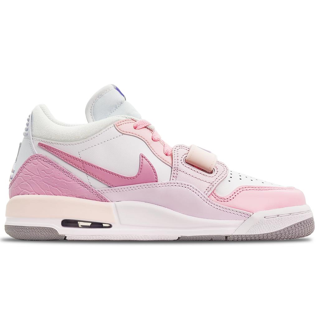 Jordan Legacy 312 Low top Vintage Basketball Shoes GS Pink White HF0747-151(Team188-)