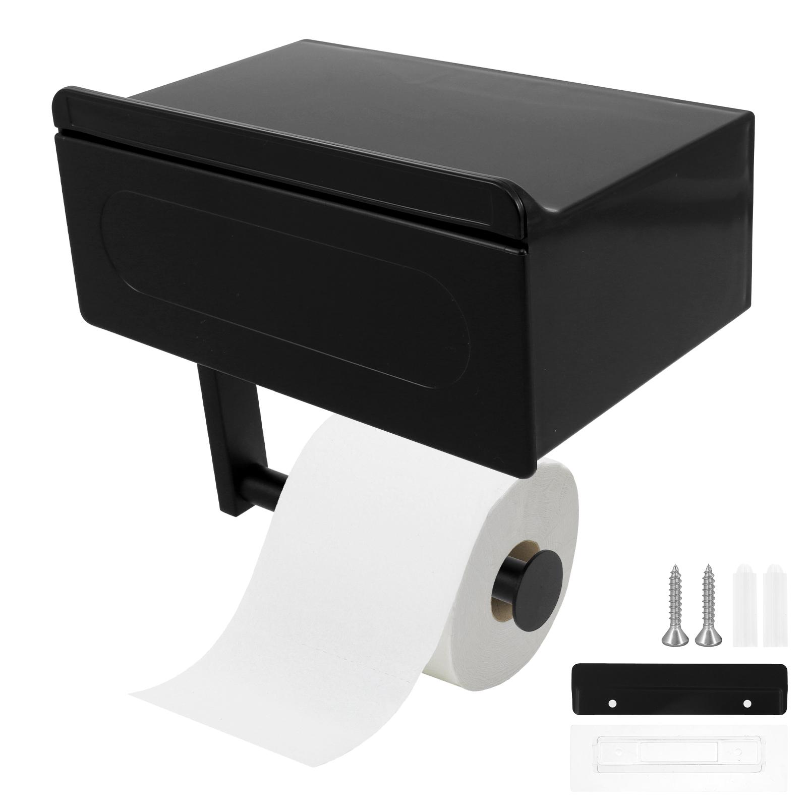 

2/3 в 1 держатель для туалетной бумаги из цельного дерева, ящик для хранения туалетной бумаги в ванной, диспенсер для салфеток, держатель для хранения рулонов салфеток