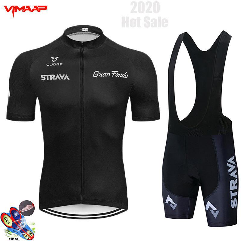 Cycling Suit Short Sleeve Strap Set Mountain Bike Men's Summer Riding Gear