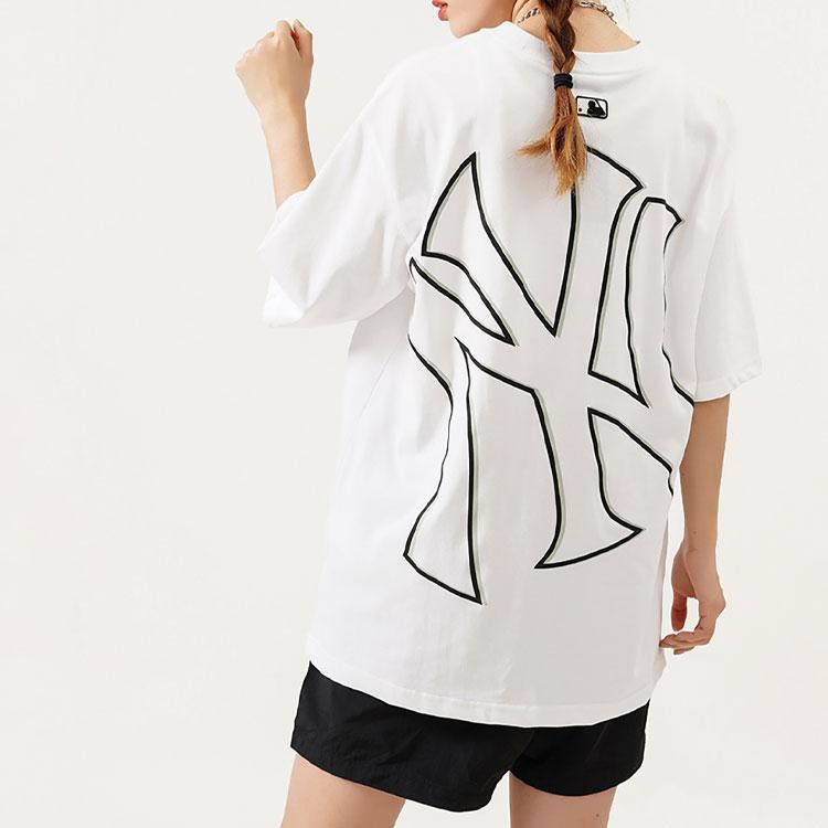 New MLB New York Yankees T Shirts Unisex White 3ATS33023-50WHS