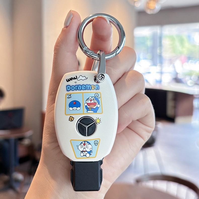 Shockproof Key Covers and Cartoon Buckles for Mercedes-Benz GLC/CLA, C-Class/R-Class, CLS/GLE, GLK300