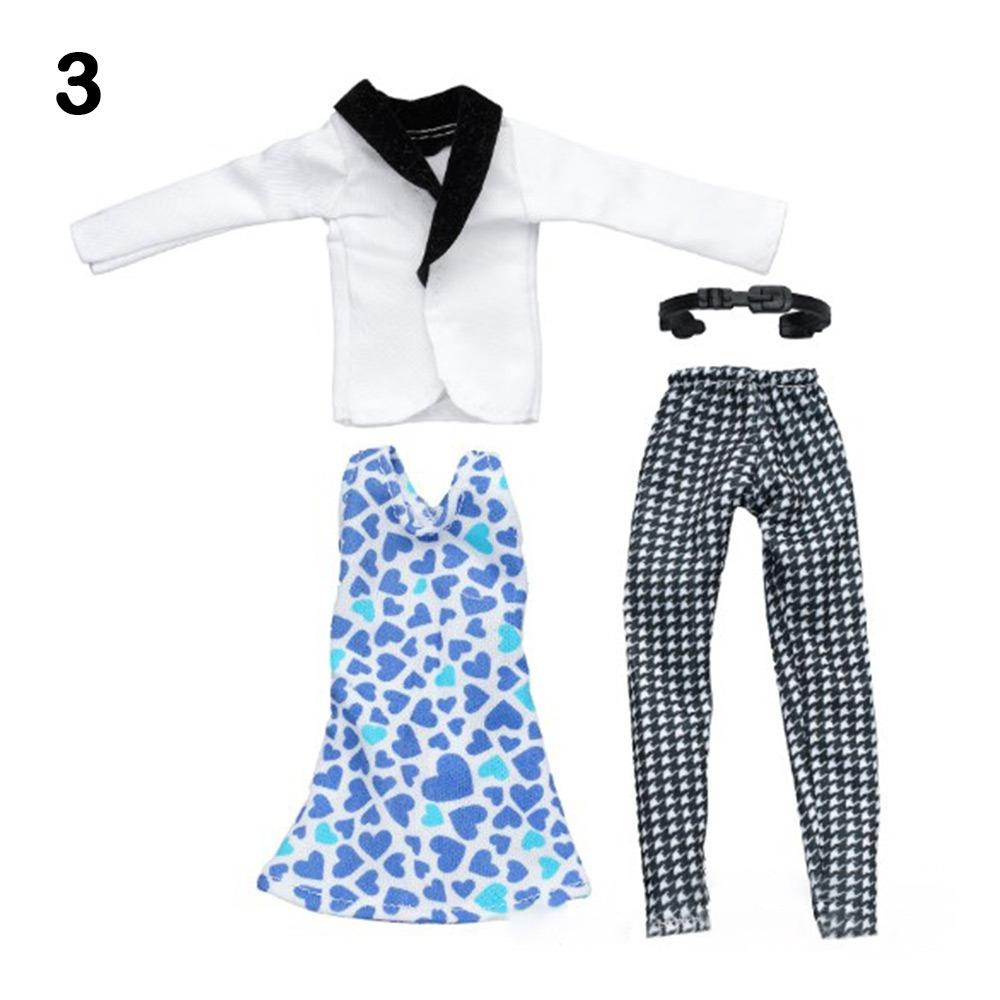 1 Set DIY Handmade Doll Sweaters Jeans Pants for 1/6 Doll/For 29~32cm Doll Clothes Accessories