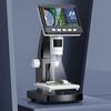 4.3 Inch Digital Microscope with 1000X Magnification & Adjustable LED Light for Electronics Inspection & Hobbies