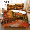 Snow Tree Bedding Set 3Pcs Soft Breathable Duvet Cover For Bedroom Guest Room Decor Comfortable Bedding
