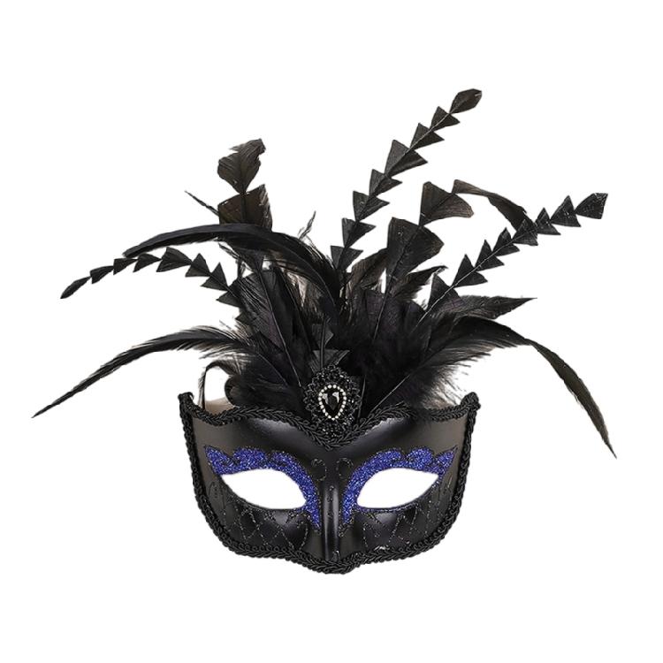 Rhinestones Half face Mask Masquerades Mask, Mardi Gras Decorations Venetians Masks for Womens Halloween Mardi Gras Costume