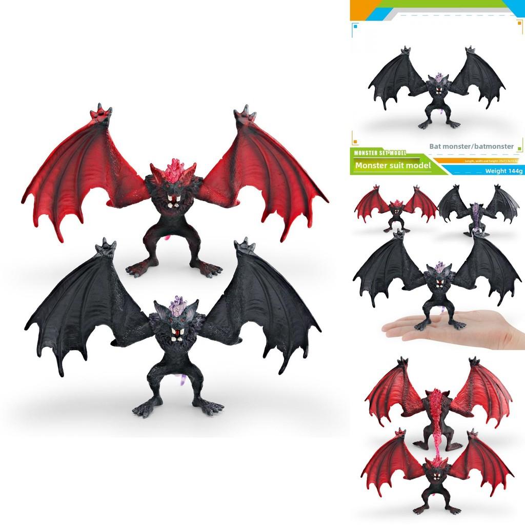 Childrens Fantasy Creature Bat Monster Model With Pvc Material For Collection And Play