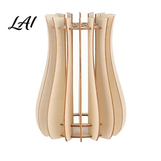 Elegant Desktop Flower Stand Wooden Puzzle Vase Arrangement Display for Placing Flowers & Decorative Artificial Flowers Suitable Decorating