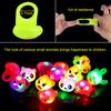 28 Stück Osterei-LED-Gelee-Leuchtringe, Geburtstagsparty-Geschenke für Kinder, Preise, blinkende Spielzeuge, Jungen