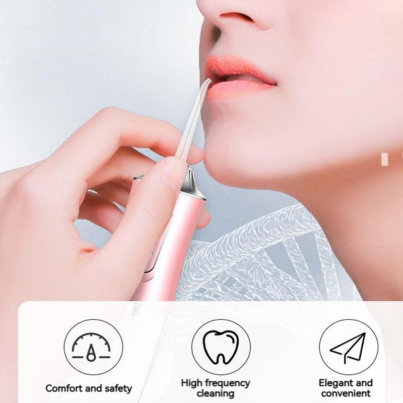 Irrigateur buccal portable, jet dentaire à eau rechargeable par USB, pointe de cure-dents, 220 ml, 3 modes, nettoyeur de dents