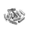 Sliding Buckle Earring Tassel Connector Tube Clip, 10-40mm Single Groove Slide Rail Tube