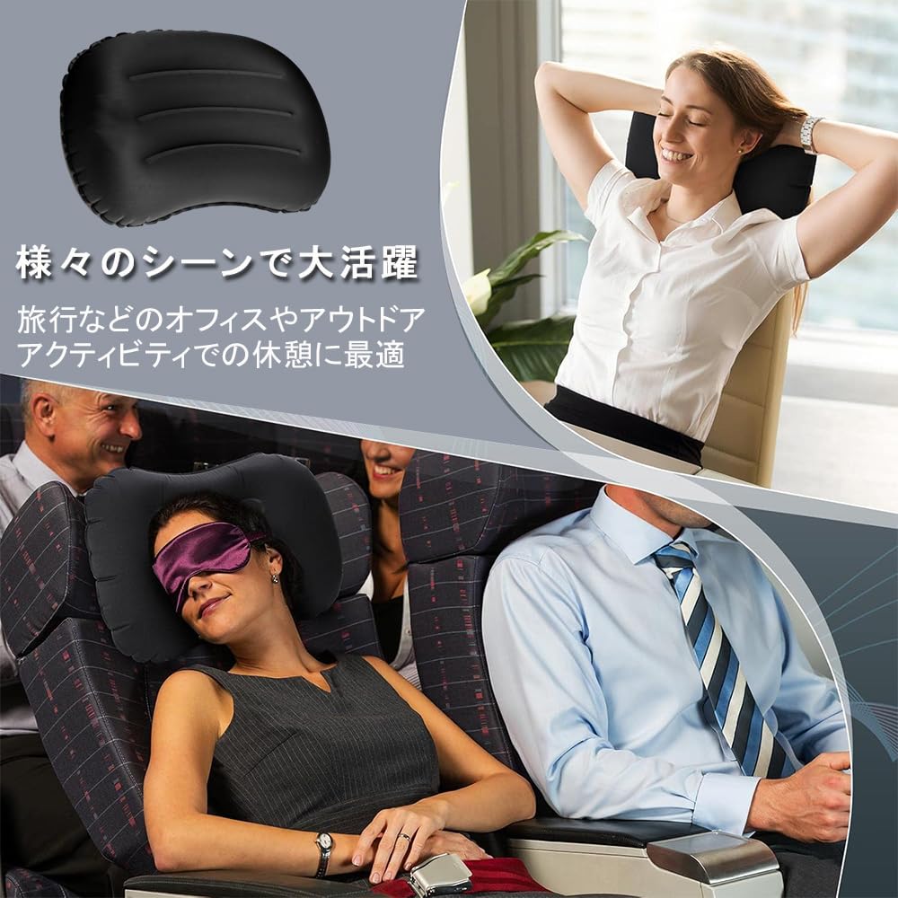 KALOLINNA Camping Ultra Light Air Travel Portable Lightweight Air For Sleeping In the Storage Bag Included Pillow, Pillow, Pillow, Pillow, Foldable,