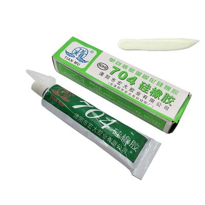 45g 704 Gomma Siliconica Isolante Sigillante Fissaggio Resistente ad Alta Temperatura Impermeabile Silicone Termoconduttivo Non Tossico