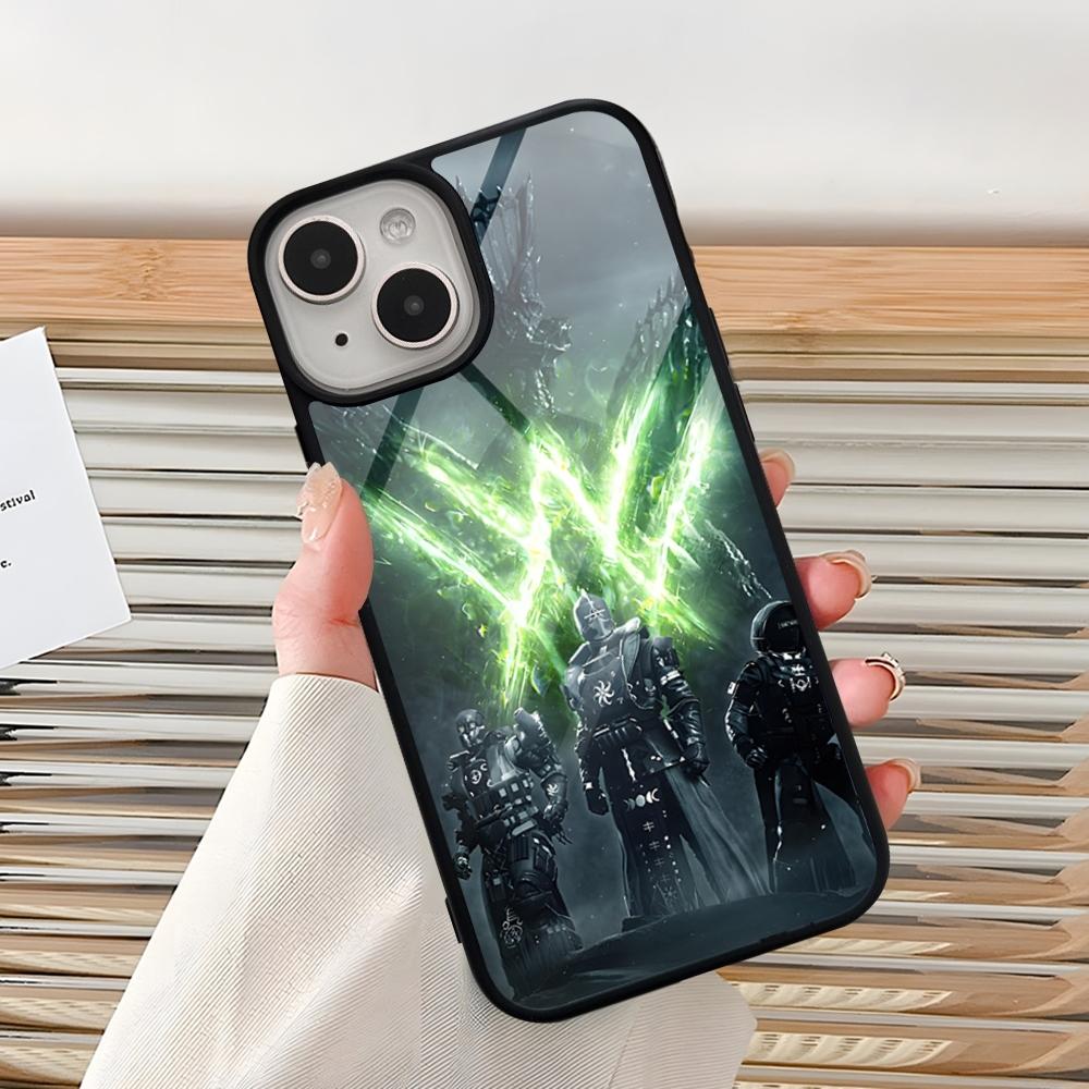 Game D-Destiny Phone Case For Iphone 15 Pro Max 14 12 11 13 Mini 16 8 7 Plus X Xs XR PC+TPU Back Cover