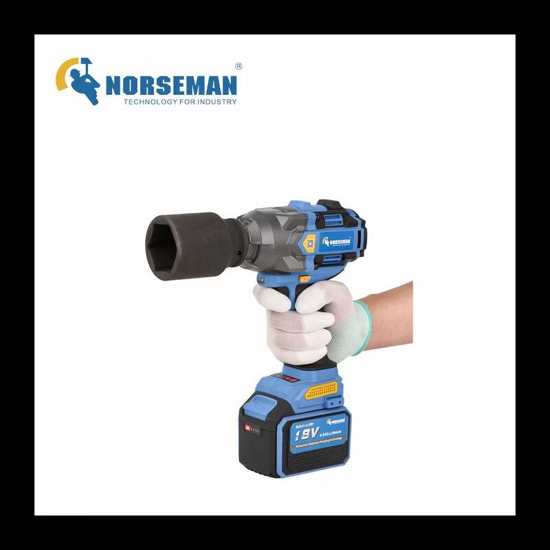 NORSEMAN 3/4" Brushless Cordless Impact Wrench CN plug (adapter included)