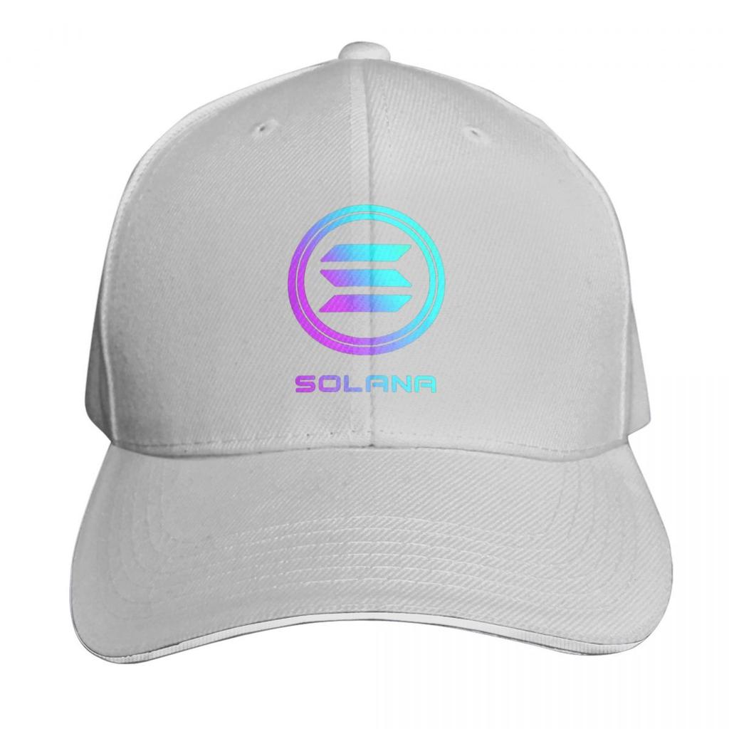 Solana Crypto Solana Cryptocurrency SOL Cap Fashion Casual Baseball Caps Adjustable Hat Hip Hop Summer Unisex Baseball Hats