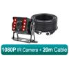 GreenYi IR Night Vision HD AHD 1920*1080P Vehicle Rear View Reverse Backup AHD Camera For Truck Bus Car