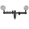 Bicycle Electric Scooter 360 Degree Rearview Mirror Rotating Rearview Mirror Wide-angle Convex Mirror Silicone Handle Reflector