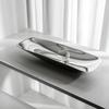Deluxe Stainless Steel Fruit Plate, Creative Rectangular Large Bowl, Simple Tableware, Kitchen, Home Decoration, Restaurant