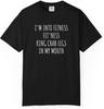 Funny King Crab Legs Fitness Joke Food T-Shirt