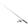 Portable Mini Pen Shape Fishing Rod Pole Pocket Retractable Fishing Rod with Reel WheelBlack
