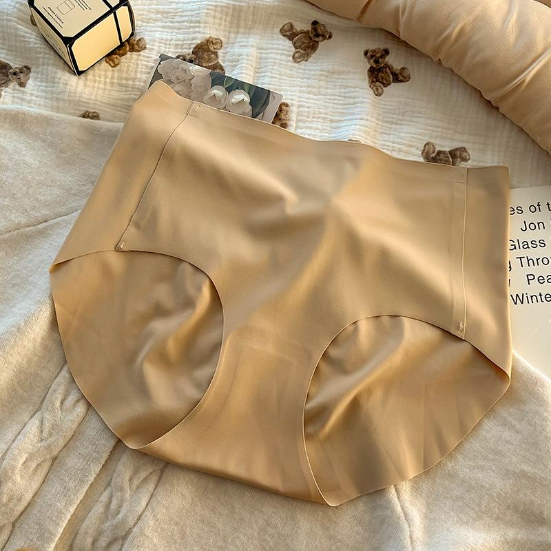 

Плюс Размер Женское Летнее Тонкое Без Трека Скорости Сухой Лед Шелк Тонкий Фитнес Нижнее Белье 3XL телесный