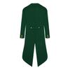 Medieval Swallowtail Costume for Halloween & St. Patrick's Day In Irish Green