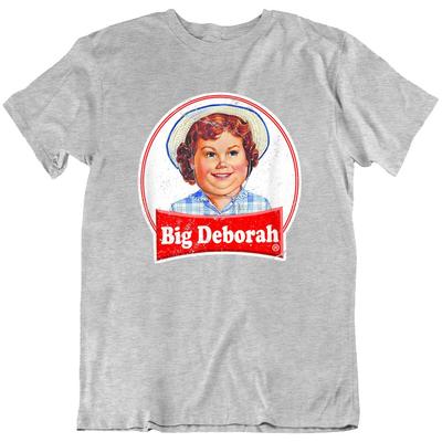 Big Deborah Parodie Humor Vintage Retro Lustiges T-Shirt Tee Geschenk Neu