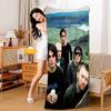 R-Radiohead Band Rainbow Microfiber Blanket Quick Drying Beach Towels Oversized Printing Super Absorbent Pool Towel Blanket