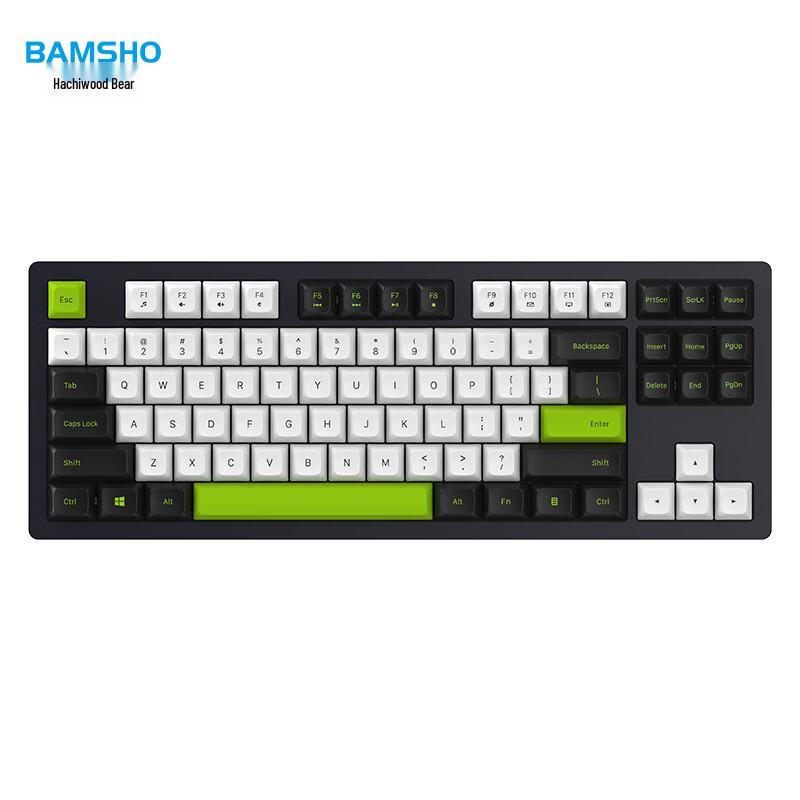 

BAMUXIONG GJC-SJ101 87-Key Tri-Mode RGB Mechanical Keyboard