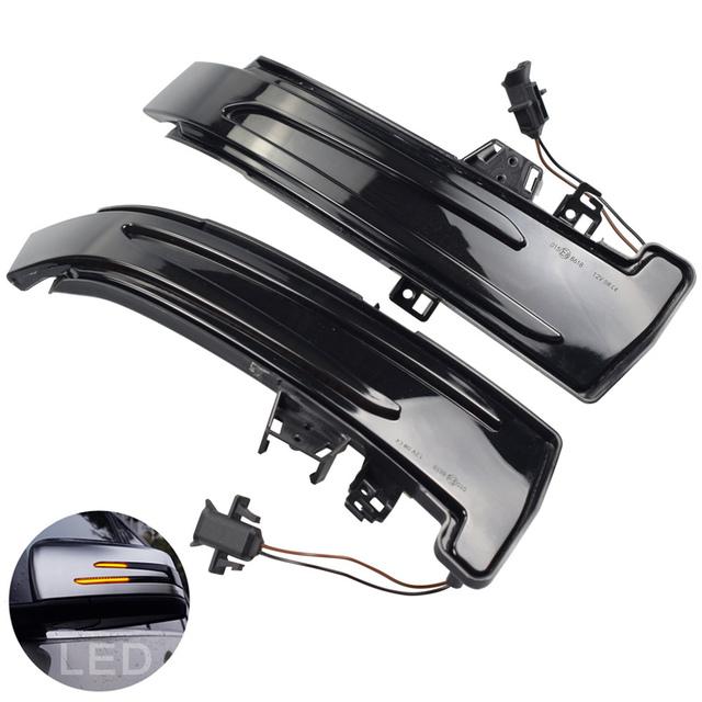 Dynamic Turn Signal Rearview Mirror Indicator Blinker Light For Mercedes Benz A B C E S CLA GLA CLS W176 W246 W204 W212 X156